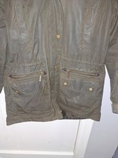 Authentic Woman's Wax Barbour Parka.
