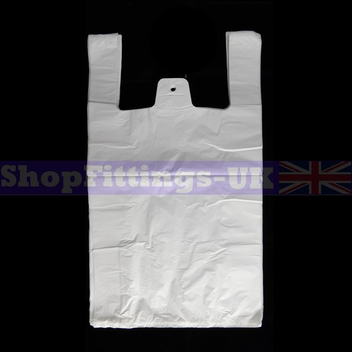 1000x white plastic vest - 1000x,