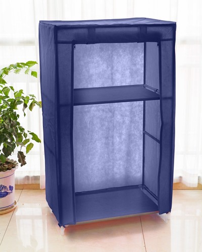 Portable canvas wardrobe - portable,