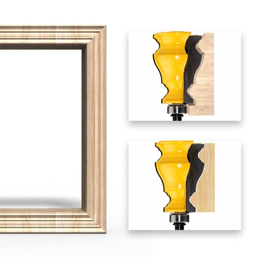 8mm shank picture frame edge - shank,