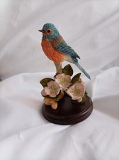 "country Artists" For The Discerning Bluebird With Apple Blossom Collectable Fig