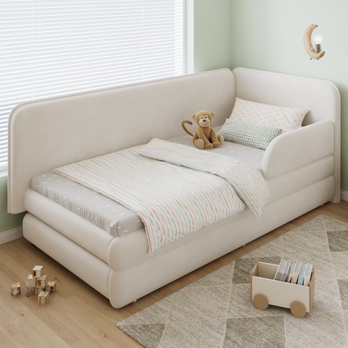 90x190cm velvet single - 90x190cm, bed