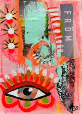 Folk Art - Mixed Media on