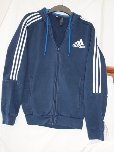 Adidas mens navy blue fleece - blue,