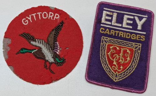 Eley cartridges cloth badge - eley,
