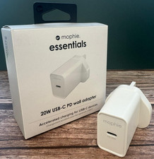 Mophie 20W USB-C PD Fast Wall Charger for Apple iPhone 12/13/14/15/16/17 Samsung