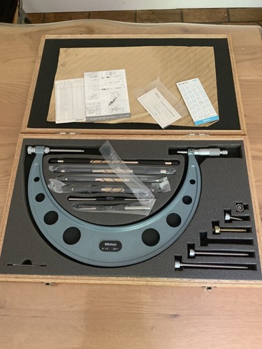 Mitutoyo micrometer set - mitutoyo, 6-12"