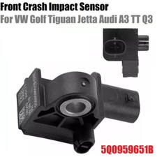 FOR VW GOLF TIGUAN JETTA AUDI A3 TT Q3 5Q0959651B FRONT CRASH IMPACT SENSOR .