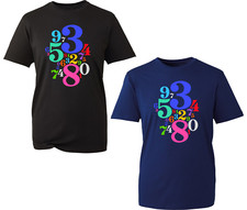 Numbers Day T-Shirt Maths Day
