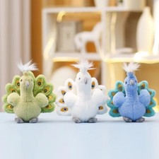Peacock Doll Plush Keychain
