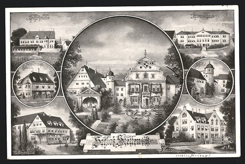 Postcard stetten r - postcard,