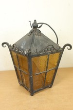 Vintage Porch Lantern Wrought
