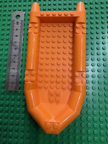 Lego large orange dingy - large, /