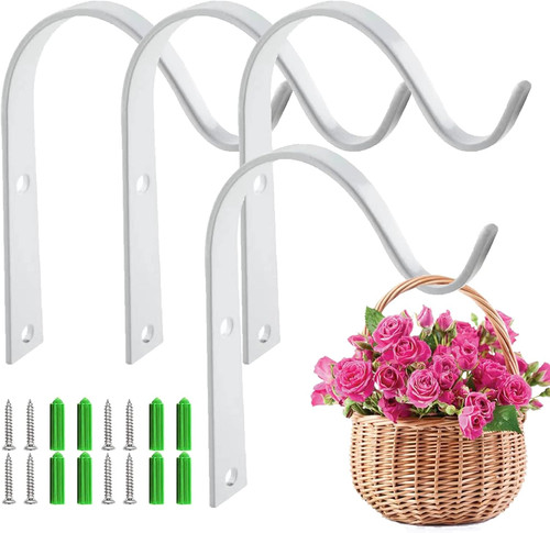 Hanging basket bracket - bracket,, 4pcs