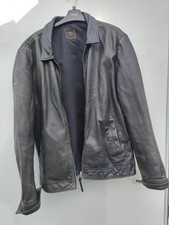 Mens Superdry Black Leather