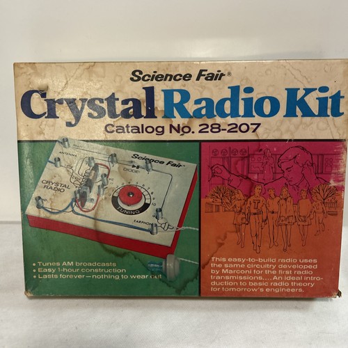 Vintage science fair crystal - science,