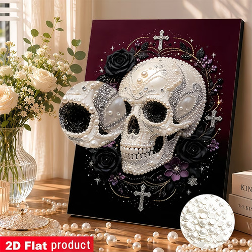 Skull gothic dark diy - 5d,