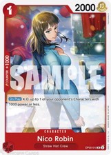 OP05-010 Nico Robin : Uncommon English One Piece TCG Card : PRB01: One Piece Car