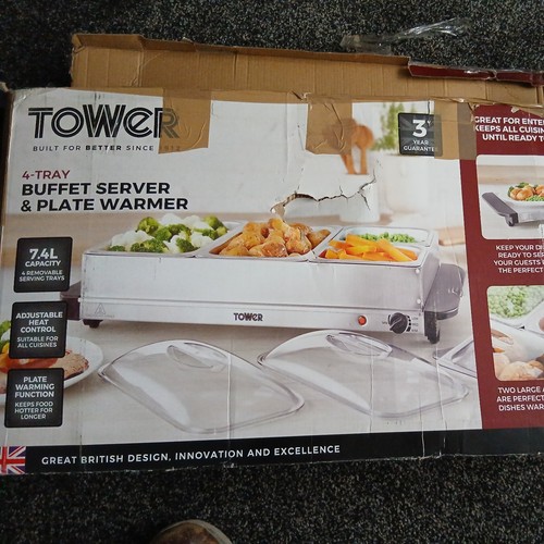 Tower tray buffet - 4-tray,