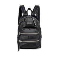 Marc Jacobs The Biker Nylon Medium Backpack Black 2F3HBP029H02-001