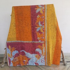 Ethnic vintage kantha blanket - ethnic,