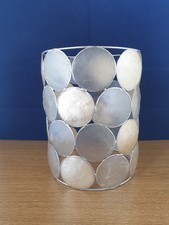 Vintage Capiz Shell Cylinder