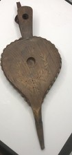 Antique Hand painted Wood &