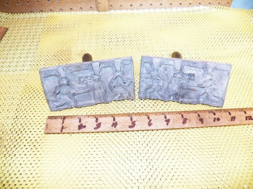 Vintage lead toy soldier - lead, mold