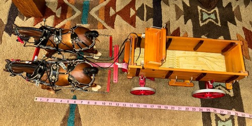 Vintage toy model hay wagon - vintage,
