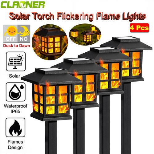 Flame effect solar outdoor - 4x,