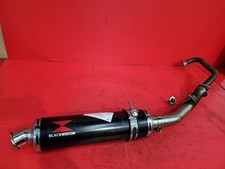 2016 HONDA CBR 125 R-F BLACK WIDOW EXHAUST