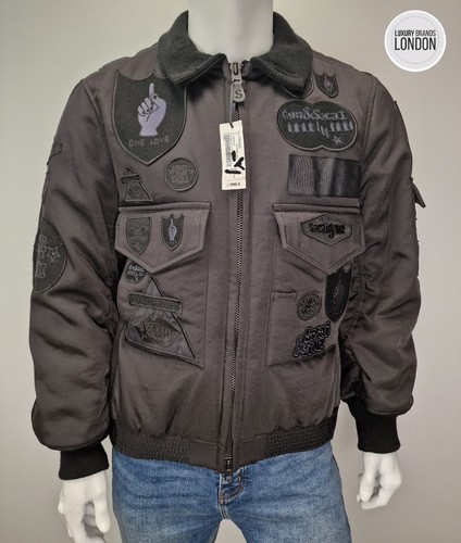 Sacai mens bomber jacket black - mens,