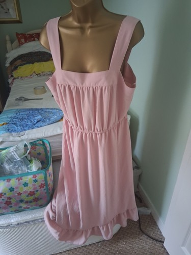 Size pink summer dress - 14, from