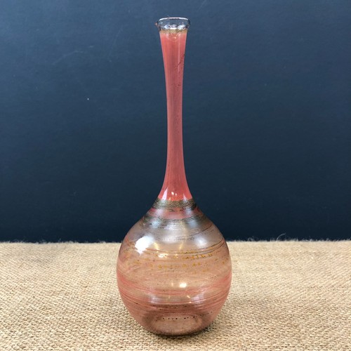 Vintage mid century pink blown - vintage,