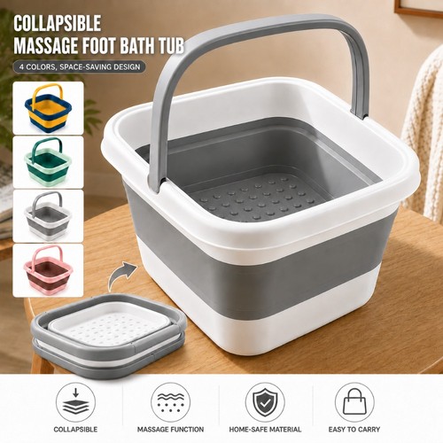 1foldable foot bath basin - 1foldable,