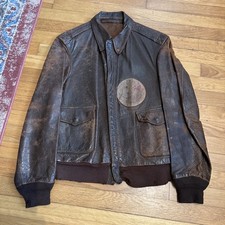 Ww2 leather flying jacket - ww2,