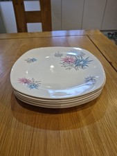 6 x Rare JESSIE TAIT Midwinter Stylecraft shallow bowls 'Quite Contrary'