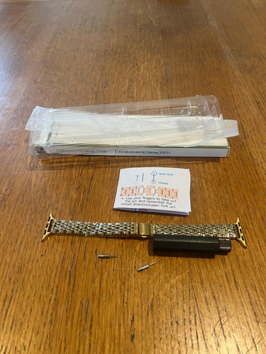 New stainless steel watch - new,