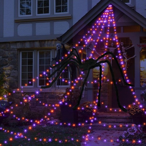 250 leds spider web lighting - web,