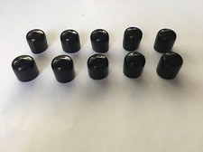 10x 1/2" Black Flexible Vinyl