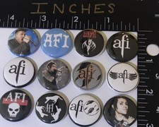 AFI 12 Pin Set Punk rock
