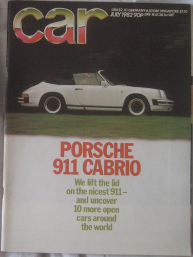 Car magazine july 1982 - magazine,