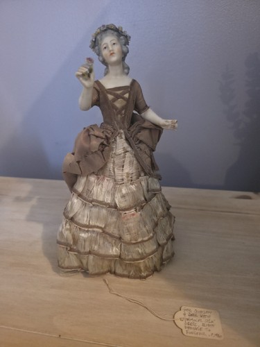 Antique bisque porcelain half - bisque,