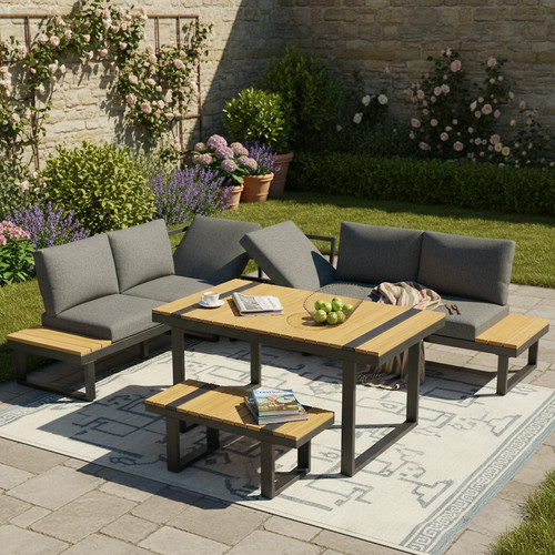Seater garden furniture set - 6,