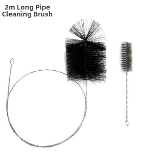 Meter long chimney brush - meter,