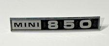 Mini 850 Boot Badge Emblem