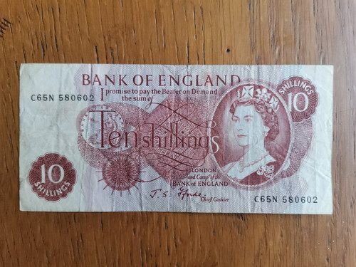 Bank england shillings - of, 10