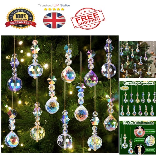 12pcs crystal prism - 12pcs, ornaments