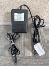 Original Casio AD-12E 12V 1.5A AC Adaptor Negative Centre Polarity For Piano