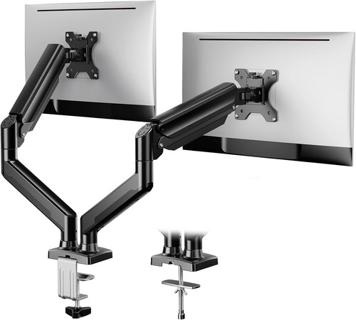 Ergear dual monitor - arm, desk